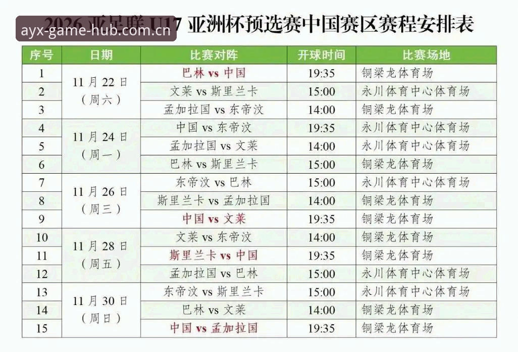U17世界杯抽签结果深度解析：中国足球青训新机遇实用指南